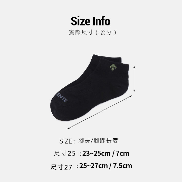 SPORTS BASIC QUARTER SOCKS (3PACK) 中性 運動襪