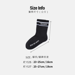 SPORTS BASIC BASIC CREW SOCKS (OUTLAST) 中性 運動襪