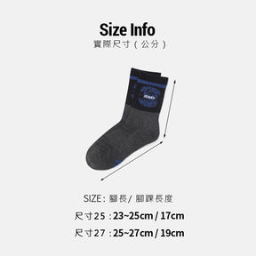 SPORTS BASIC GRAPHIC CREW SOCKS 中性 運動襪