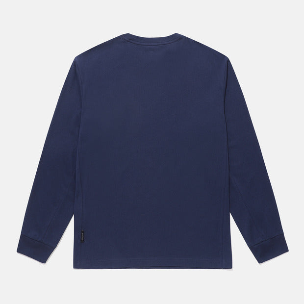 ESSENTIAL OVER FIT WORDING LONG SLEEVE T-SHIRTS 男士 運動上衣