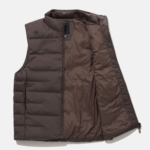 LIGHT WEIGHT STAND NECK GOOSE DOWN VEST 男士 輕量保暖羽絨背心