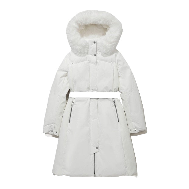 [WOMENS DERMIZAX] CANON GOOSE DOWN BELTED LONG COAT 女士 羽絨長款外套