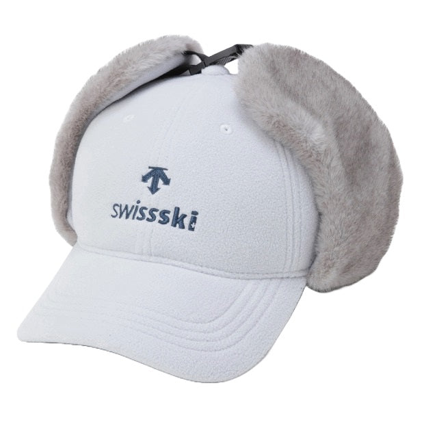 SWISS SNOW EARFLAP BALL CAP 中性 遮耳毛帽