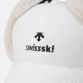 SWISS SNOW EARFLAP BALL CAP 中性 遮耳毛帽