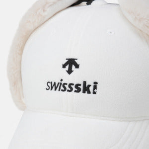 SWISS SNOW EARFLAP BALL CAP 中性 遮耳毛帽