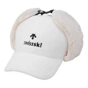 SWISS SNOW EARFLAP BALL CAP 中性 遮耳毛帽