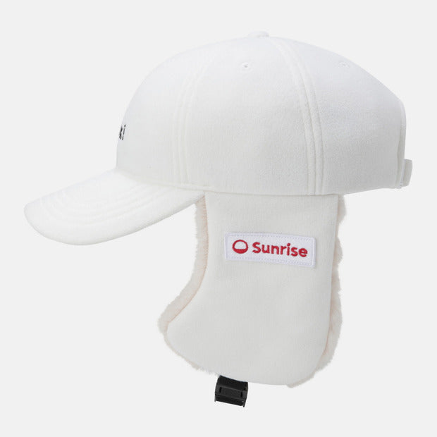 SWISS SNOW EARFLAP BALL CAP 中性 遮耳毛帽