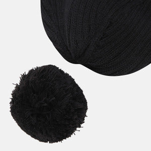 SWISS SNOW POMPOM BEANIE 中性 毛帽