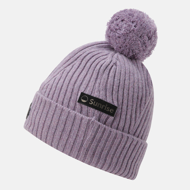 SWISS SNOW POMPOM BEANIE 中性 毛帽