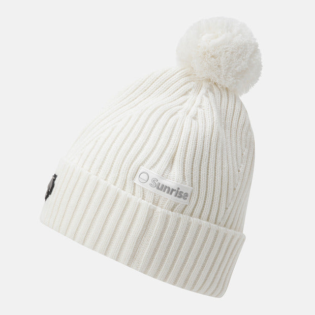 SWISS SNOW POMPOM BEANIE 中性 毛帽