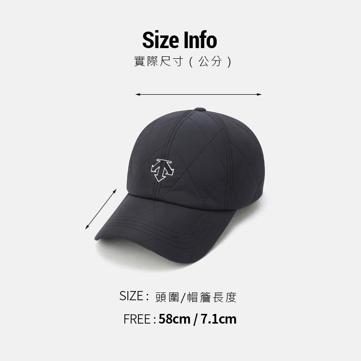 SPORTS BASIC QUILTED PADDED CAP 中性 保暖帽