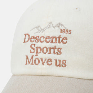 SPORTS BASIC WORDING COTTON BALLCAP  中性 運動帽