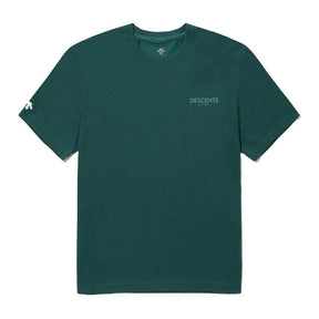 COTTON SMALL WORDING GRAPHIC SHORT SLEEVE T-SHIRT 男士 運動短袖上衣