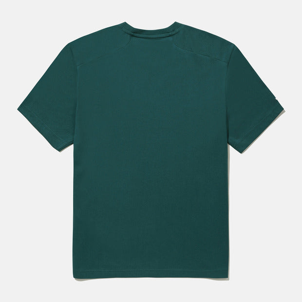 COTTON SMALL WORDING GRAPHIC SHORT SLEEVE T-SHIRT 男士 運動短袖上衣