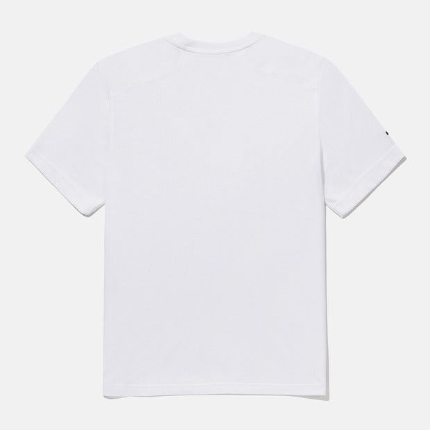 COTTON SMALL WORDING GRAPHIC SHORT SLEEVE T-SHIRT 女士 運動短袖上衣