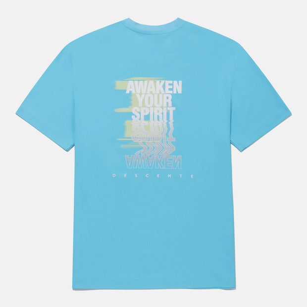 AWAKEN BACK GRAPHIC T-SHIRT 女士 運動短袖上衣