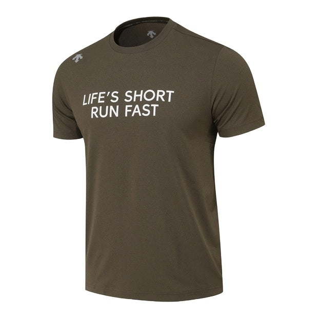 RUNNING T.R.C SHORT SLEEVE T-SHIRT 男士 運動上衣