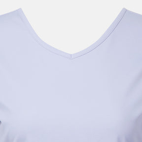 WOMEN'S SEMI-CROPPED SHORT-SLEEVED T-SHIRT 女士 運動上衣