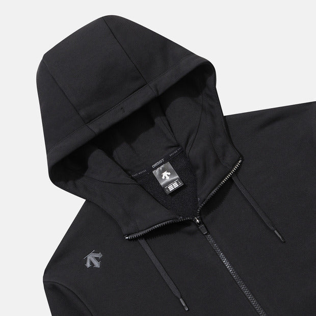 ECO-TERRY OVERFIT STAND NECK TRAINING HOOD ZIP-UP 女士 運動連帽外套