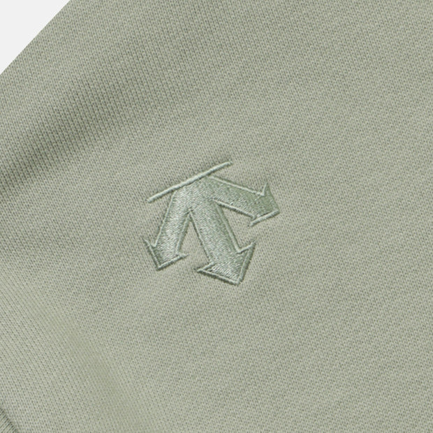 ECO-TERRY OVERFIT STAND NECK TRAINING HOOD ZIP-UP 女士 運動連帽外套