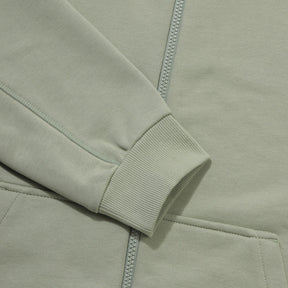 ECO-TERRY OVERFIT STAND NECK TRAINING HOOD ZIP-UP 女士 運動連帽外套