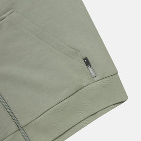 ECO-TERRY OVERFIT STAND NECK TRAINING HOOD ZIP-UP 女士 運動連帽外套