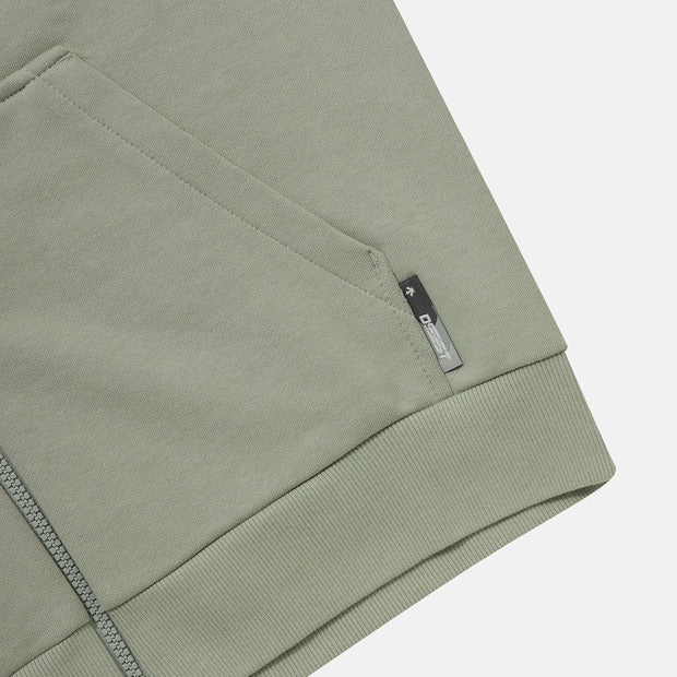 ECO-TERRY OVERFIT STAND NECK TRAINING HOOD ZIP-UP 女士 運動連帽外套