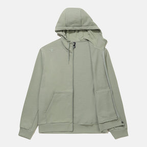 ECO-TERRY OVERFIT STAND NECK TRAINING HOOD ZIP-UP 女士 運動連帽外套