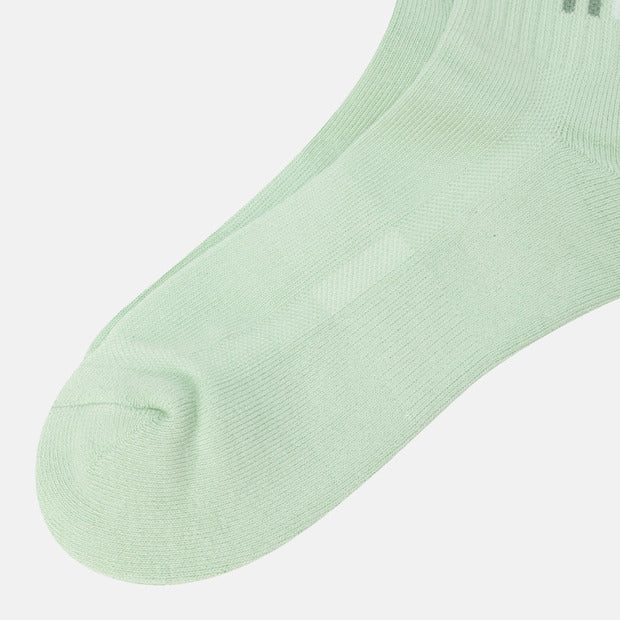SPORTS BASIC VERTICAL WORDING CREW SOCKS 中性 運動襪
