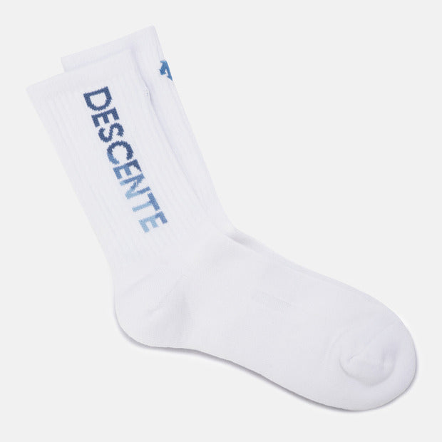SPORTS BASIC VERTICAL WORDING CREW SOCKS 中性 運動襪
