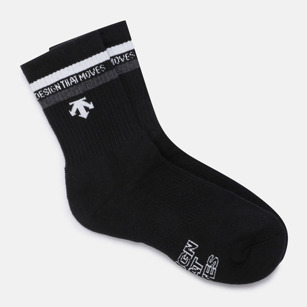 SPORTS BASIC CREW SOCKS (3PACK) 中性 運動中筒襪（三雙裝）
