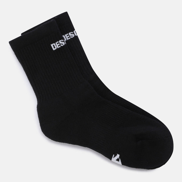SPORTS BASIC CREW SOCKS (3PACK) 中性 運動中筒襪（三雙裝）