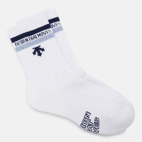 SPORTS BASIC CREW SOCKS (3PACK) 中性 運動中筒襪（三雙裝）