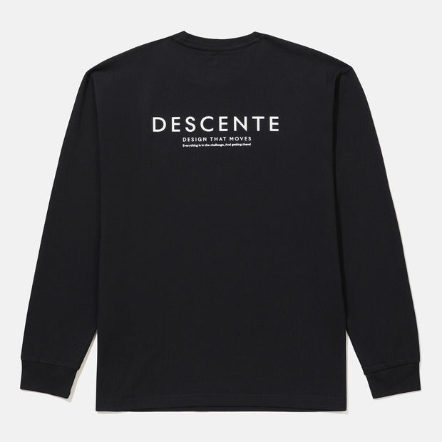 ESSENTIAL OVERFIT WORDING LONG SLEEVE T-SHIRT 男士 運動上衣