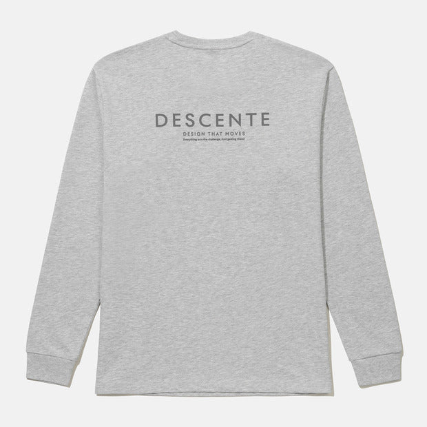 ESSENTIAL OVERFIT WORDING LONG SLEEVE T-SHIRT 男士 運動上衣