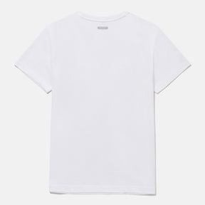 ESSENTIAL ONE LOGO COTTON SHORT SLEEVE T-SHIRT 女士  休閒短袖上衣