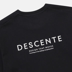 ESSENTIAL SMALL WORDING COTTON SHORT SLEEVE T-SHIRT 女士  運動上衣