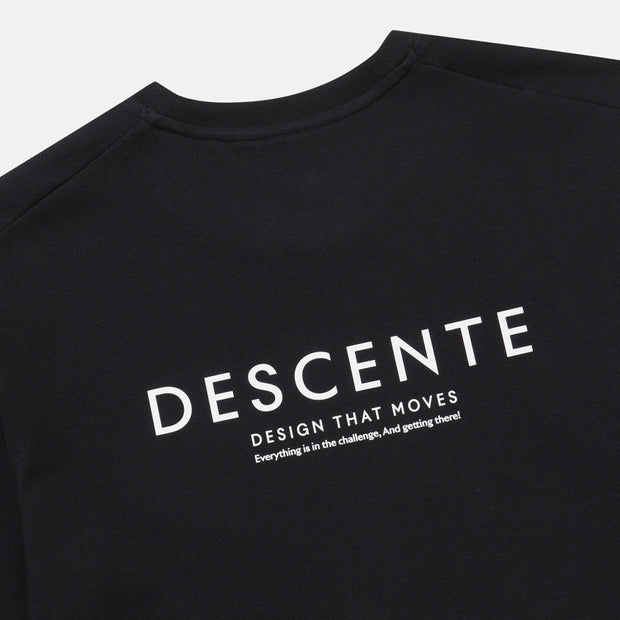 ESSENTIAL SMALL WORDING COTTON SHORT SLEEVE T-SHIRT 女士  運動上衣