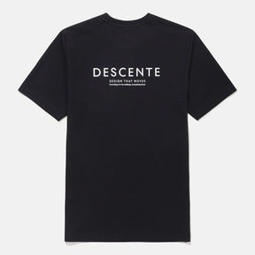 ESSENTIAL SMALL WORDING COTTON SHORT SLEEVE T-SHIRT 女士  運動上衣