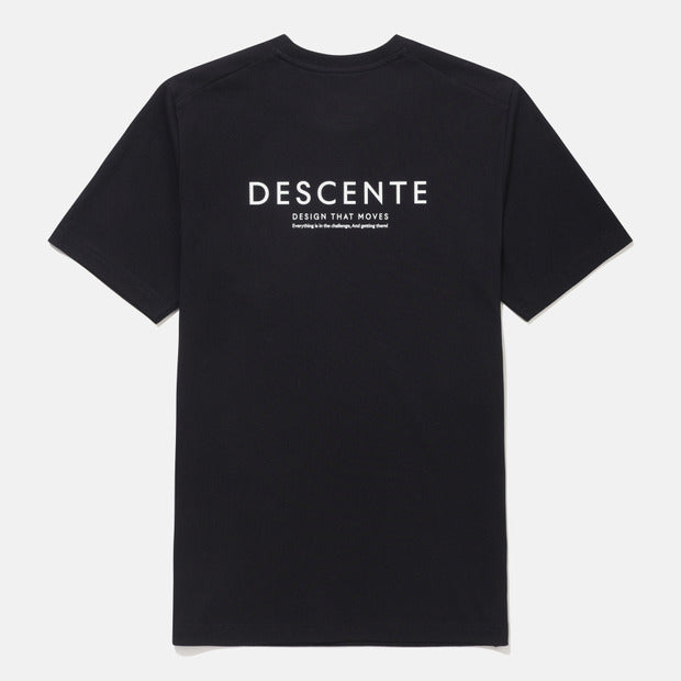 ESSENTIAL SMALL WORDING COTTON SHORT SLEEVE T-SHIRT 女士  運動上衣