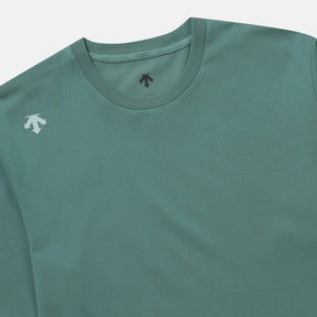 ESSENTIAL SMALL WORDING COTTON SHORT SLEEVE T-SHIRT 男士 運動上衣