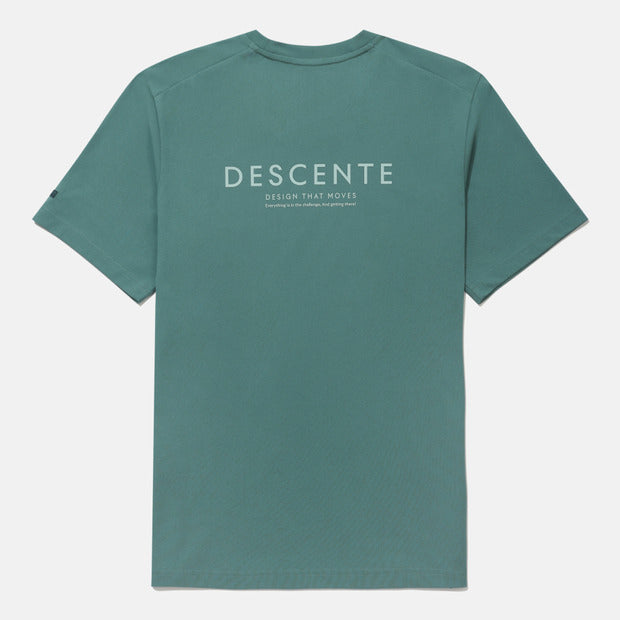 ESSENTIAL SMALL WORDING COTTON SHORT SLEEVE T-SHIRT 男士 運動上衣