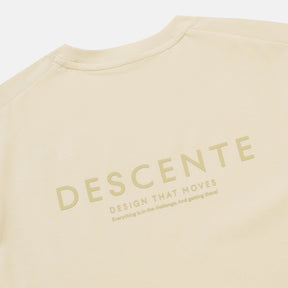 ESSENTIAL SMALL WORDING COTTON SHORT SLEEVE T-SHIRT 女士  運動上衣