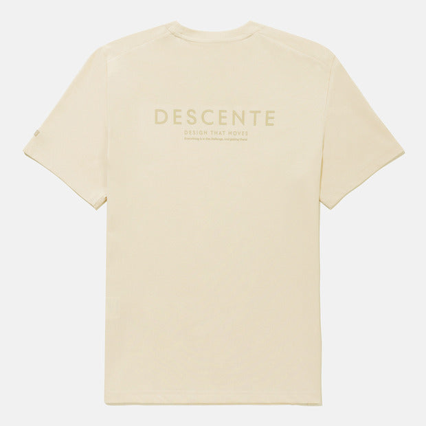 ESSENTIAL SMALL WORDING COTTON SHORT SLEEVE T-SHIRT 女士  運動上衣