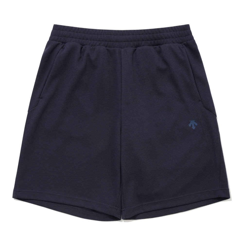 MEN WAFFLE KNIT HALF PANTS 男士 運動短褲