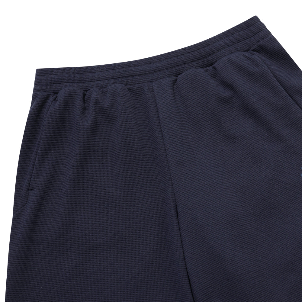 MEN WAFFLE KNIT HALF PANTS 男士 運動短褲