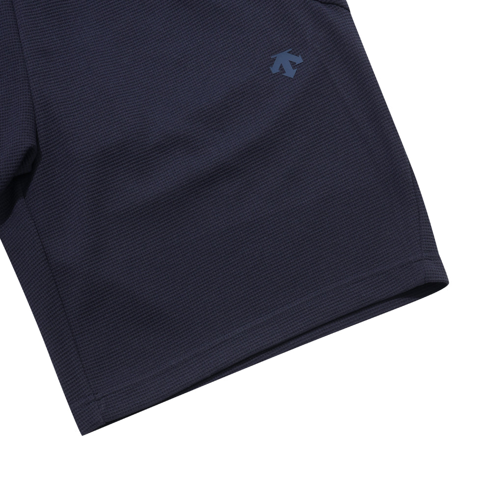 MEN WAFFLE KNIT HALF PANTS 男士 運動短褲