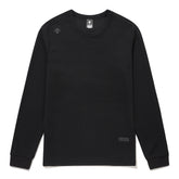 MEN WAFFLE CREWNECK LONG SLEEVE T-SHIRTS 男士 運動長袖上衣