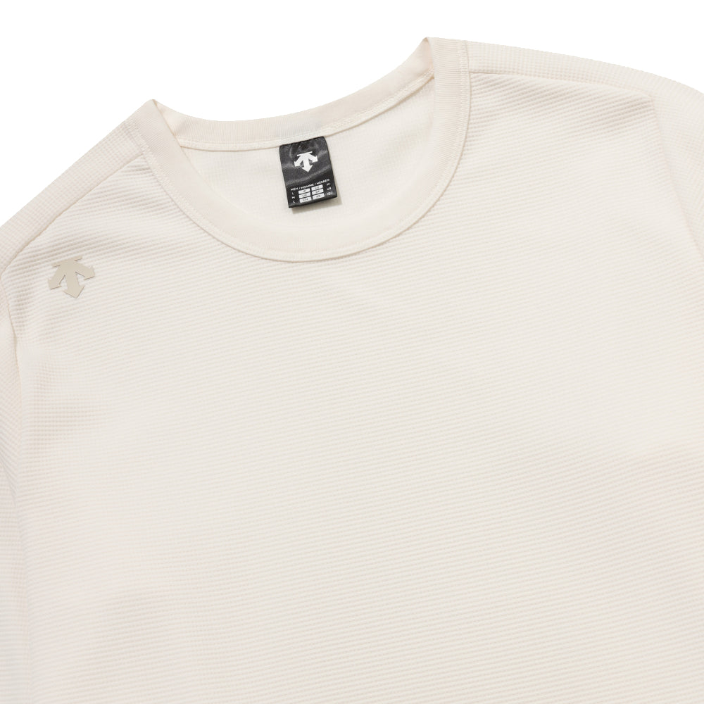 MEN WAFFLE CREWNECK LONG SLEEVE T-SHIRTS 男士 運動長袖上衣
