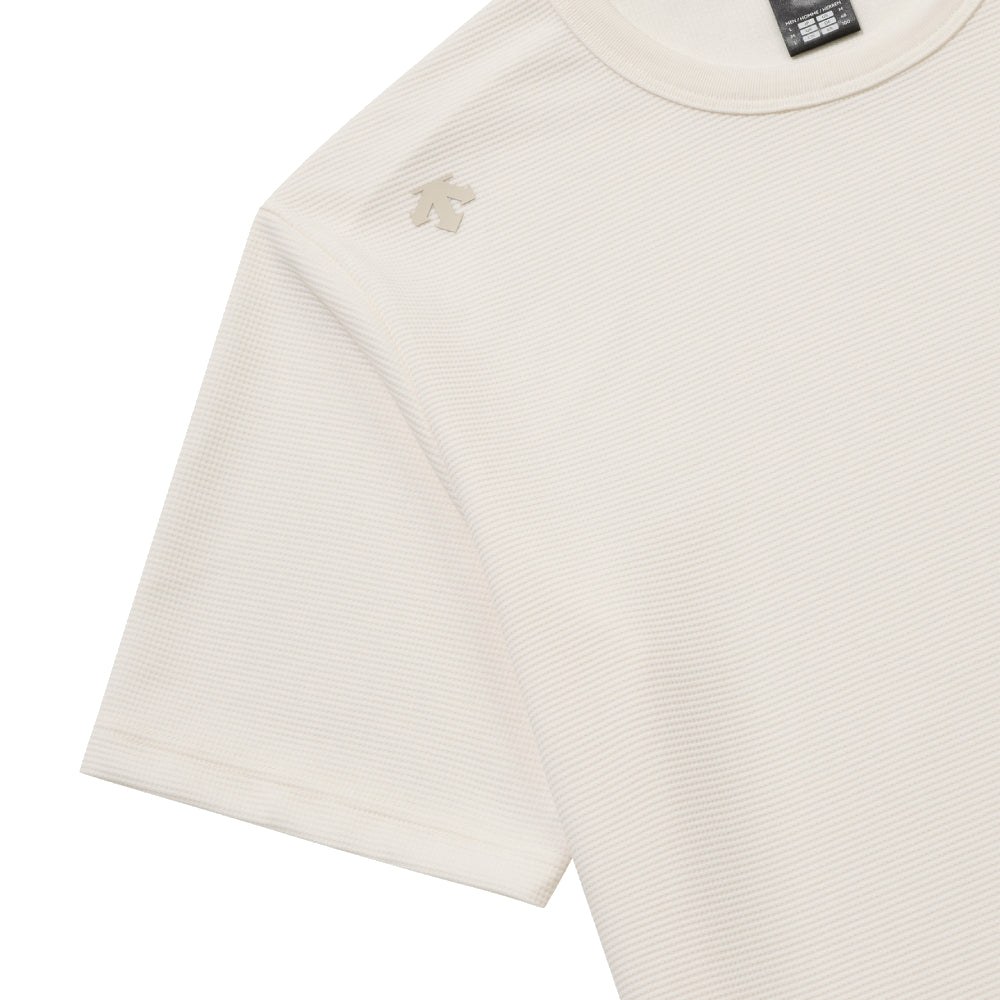 MEN WAFFLE CREWNECK SHORT SLEEVE T-SHIRTS 男士 運動上衣